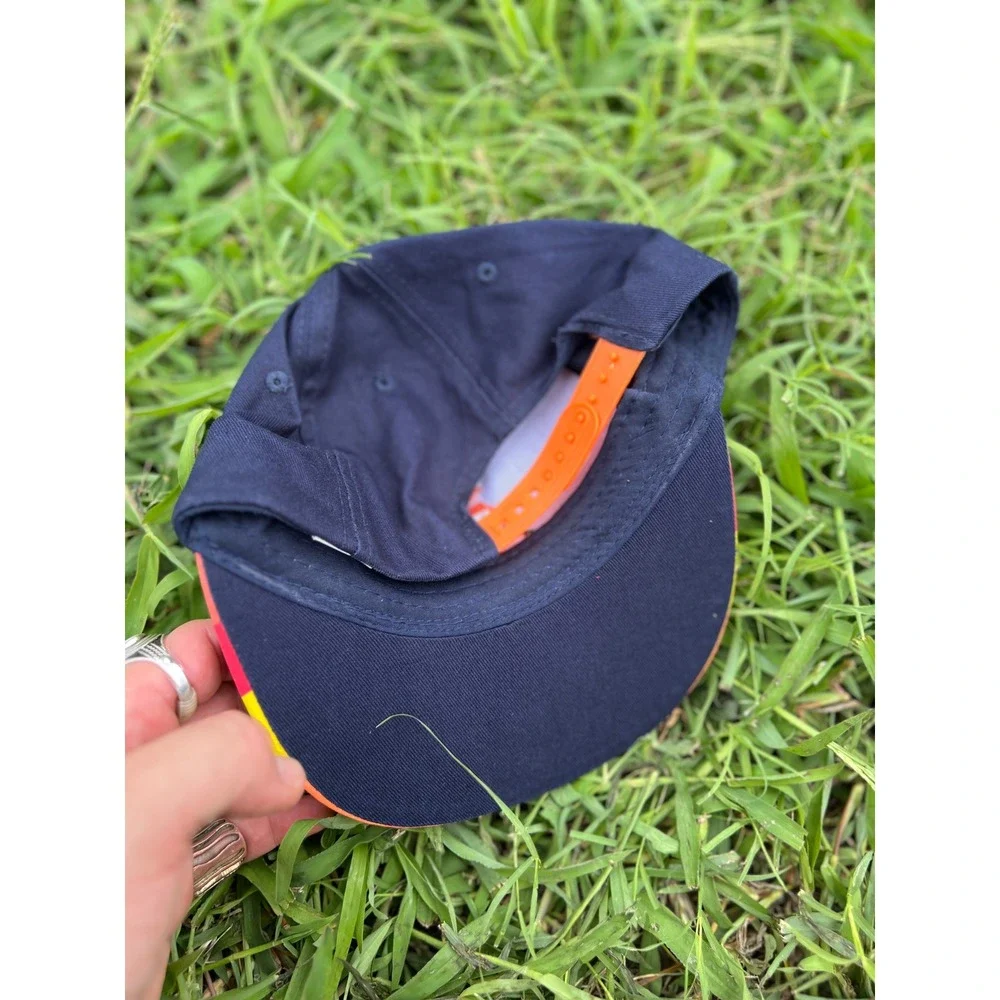 Kids Houston Astros Buddies Club Hat BBVA Fan Club Snapback Baseball Cap Striped